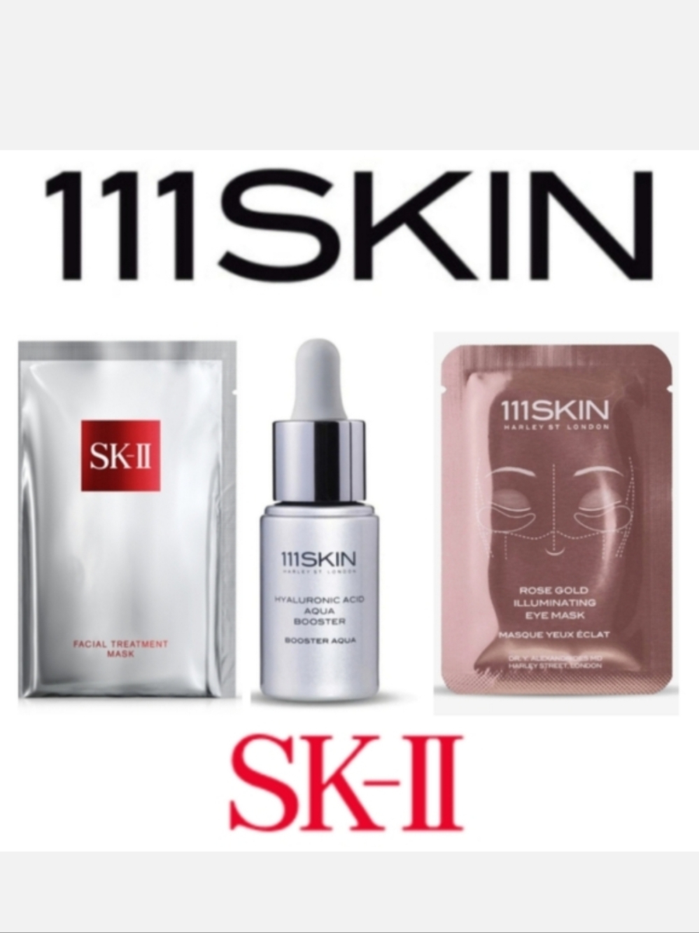 111SKIN, SK-II cosmetics Lot